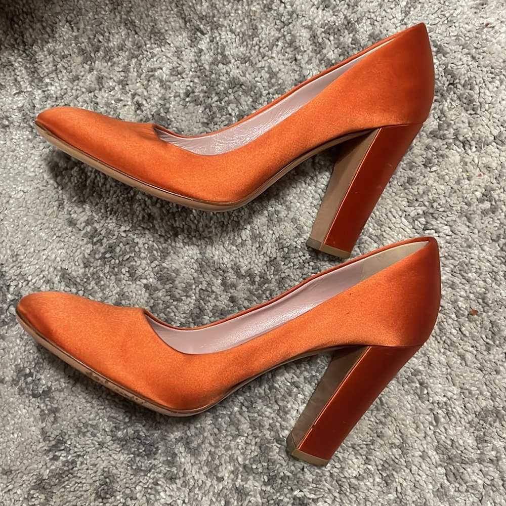 Silk PRADA HEELS